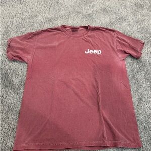 Comfort Colors Jeep Red Short Sleeve Tee